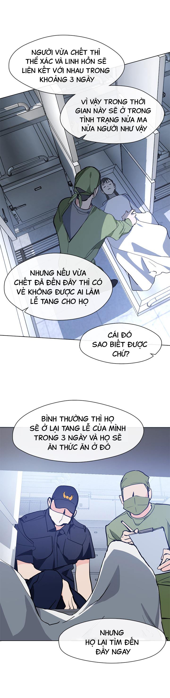 Đọc truyện [LCVT] Nhà hàng nơi suối vàng - Chap 9